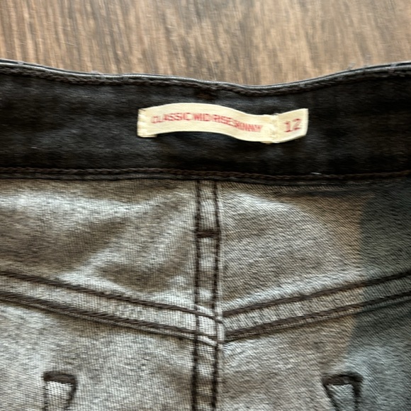 Classic Mid Rise Skinny Jeans Levi’s Size 12 - Picture 5 of 8